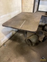 Metal Table-24"x36"x26"H