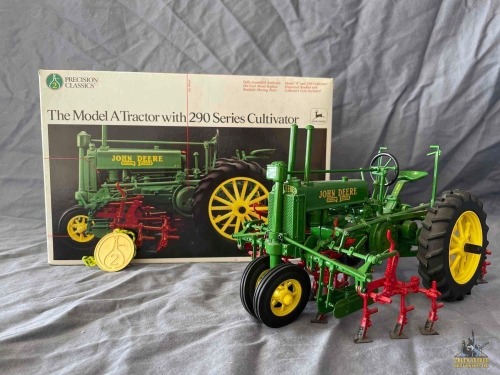 1/16 Ertl Precision Classics Series 2 Model A Tractor w/ 290 Series Cultivator