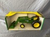 1/16 Ertl John Deere utility Tractor w/End Loader