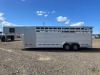 2016 Featherlite 8413 Aluminum Stock Trailer - 6