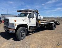 1991 Ford F-800 Flatbed Truck