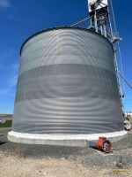 21,000 Bushel Grain Bin w/Air Floor-Selling Offsite