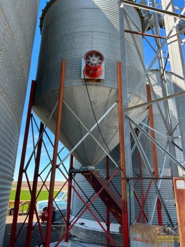 Inland TI-Co Cone Bin-1200 Bushel-Selling Offsite