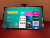 Hisense Flatscreen TV (Right Side)