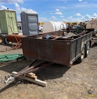 Farm Fencing Trailer w/ Wire Roller