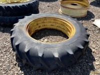 16.9x38 Tractor Tire w/Rim