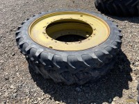 (2) 9.5R48 Tractor Tires w/Rims