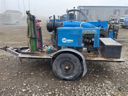 Miller Bobcat Welder w/ Trailer & Cutting Torch