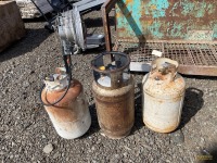 3-Propane Tanks & Heater