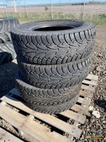 (4) P235/75R15 Studded Tires