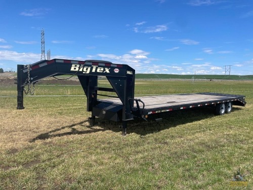 2017 Big Tex 14GN Flatbed Trailer