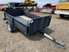 2006 Black Utility Trailer - 4