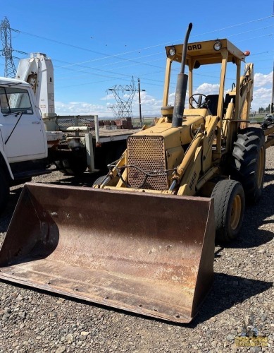 Ford 555 Backhoe-Bad Trans