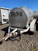 500 Gallon Stainless Tank Trailer