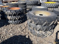 (6) Assorted Circle Tires w/Rims