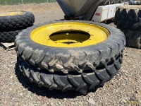 (2) 270/95R54 Tractor Rear Tires w/ Rims