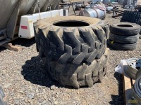 (2) 19.5L-24IND Backhoe Tires