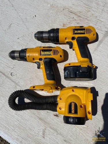 DeWalt 14.4V Drills & Light