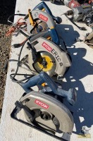 3- Ryobi 7-1/4" Circular Saws