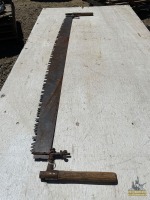 Antique 2-Man Crosscut Saw