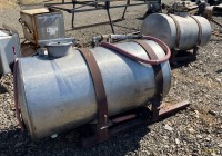 Stainless & Aluminum Saddle Tanks w/ Pump