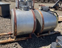 110gal Stainless Saddle Tanks