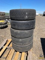 (5) LT265/60R20 Pickup Tires