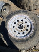 (4) ST175/80D13 Trailer Tires w/ 5 Hole Rims