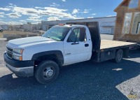 2005 Chevy 3500 Flatbed Truck