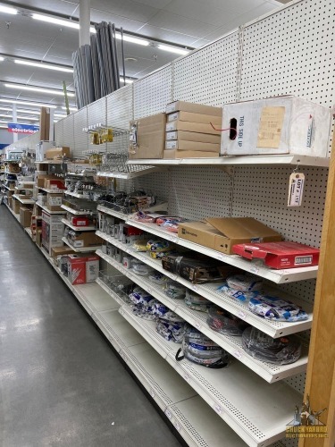 (26) 3' Gondola Shelving w/End Cap