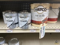 (7) Watco Lacquer