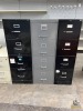 (3) Locking File Cabinets