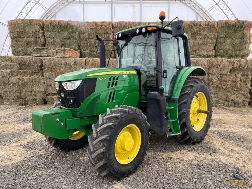 2016 John Deere 6120M MFWD Tractor