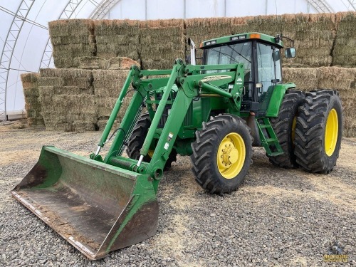 John Deere 7400 MFWD Loader Tractor