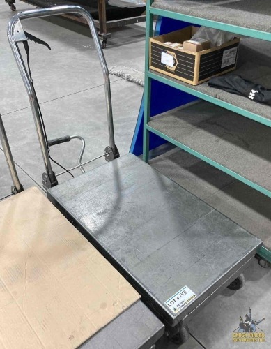 Haul Master Hydraulic Table Cart