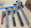 Assorted Aluminum Pipe Wrenches