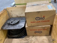 (10) NIB 80 Pitch Chain 50' Rolls