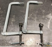 (2) 12"x5.5" Bessey Clamps