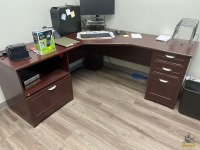 Office Desk-Contents Not Included