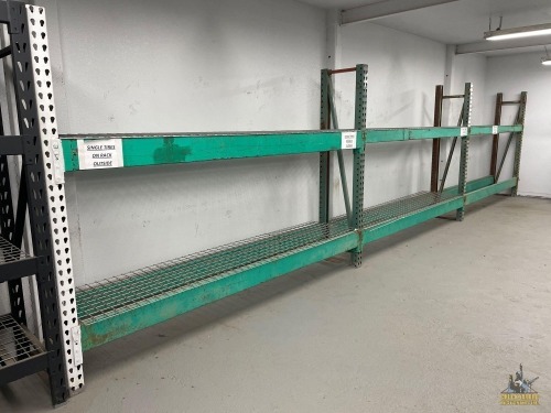 (3) 8' Shelving Racks