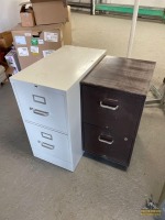 (2) 2-Drawer File Caninet