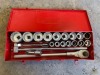 T&E 21pc 3/4 Drive Socket Set