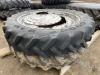 (2) 380/90R50 Tires - 7