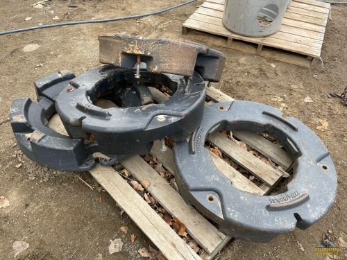 (4) 500lbs Wheel Weights