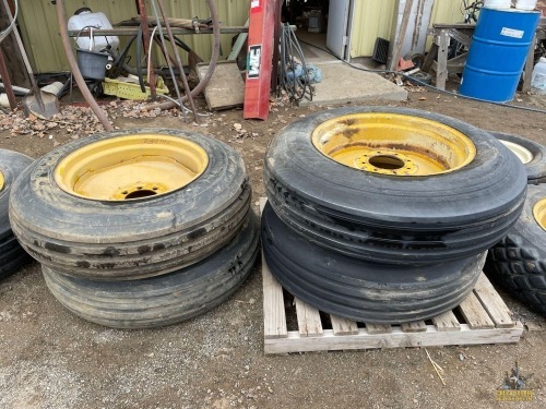 (4) 9.00-24SL Tires