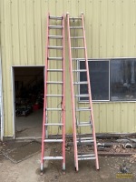 (2) Louisville 24' Extension Ladders