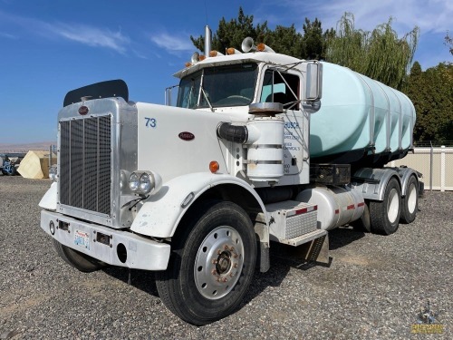 #73 1983 Peterbilt 359 Water Truck