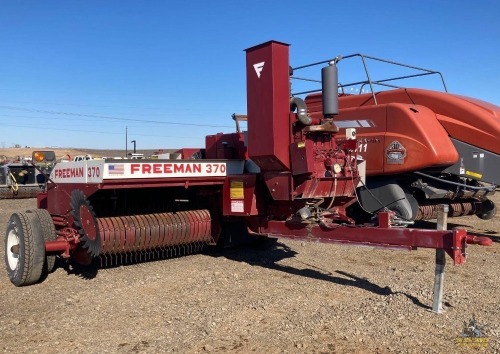 2013 Freeman 370 Engine Baler