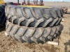 (2) 480/80R46 Tractor Rear Tires w/Rims