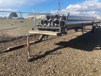 Irrigation Pipe Trailer w/o Contents